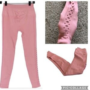 Spiritual Gangster Pink Self Love Leggings SIZE S